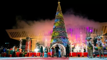 В Алматы начался праздничный новогодний фестиваль